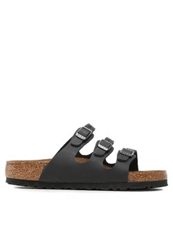 Klapki Birkenstock Florida 1011445 Czarny ze sklepu eobuwie.pl w kategorii Klapki damskie - zdjęcie 182036832