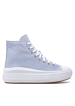 Trampki Converse Chuck Taylor All Star Move Platform A08294C Fioletowy ze sklepu eobuwie.pl w kategorii Trampki damskie - zdjęcie 182036891