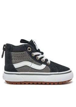 Sneakersy Vans MTE SK8-Hi Zip VN000D0MN421 Czarny ze sklepu eobuwie.pl w kategorii Buty sportowe dziecięce - zdjęcie 182036902