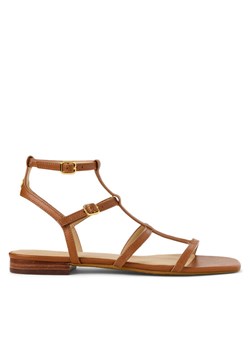 Sandały LAUREN RALPH LAUREN 802959977003 Brązowy ze sklepu eobuwie.pl w kategorii Sandały damskie - zdjęcie 182037180