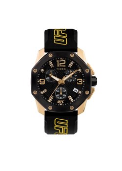 Zegarek Timex Icon Chronograph TW2V58500 Czarny ze sklepu eobuwie.pl w kategorii Zegarki - zdjęcie 182037244