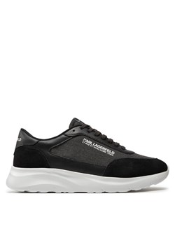 Sneakersy KARL LAGERFELD KL53619 Czarny ze sklepu eobuwie.pl w kategorii Buty sportowe męskie - zdjęcie 182037490