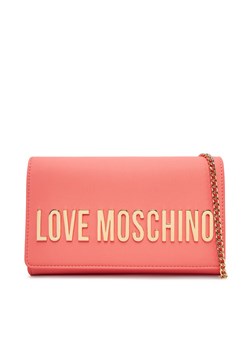 Torebka LOVE MOSCHINO JC4103PP1MKD0464 Koralowy ze sklepu eobuwie.pl w kategorii Kopertówki - zdjęcie 182037522