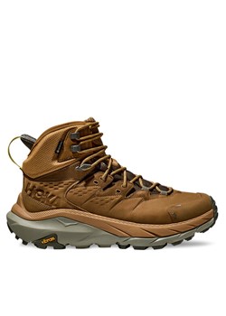 Trekkingi Hoka Kaha 2 GTX GORE-TEX 1123155 Brązowy ze sklepu eobuwie.pl w kategorii Buty trekkingowe męskie - zdjęcie 182037623