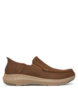 Półbuty Skechers Parson-Oswin 204866/DSRT Brązowy ze sklepu eobuwie.pl w kategorii Półbuty męskie - zdjęcie 182037694