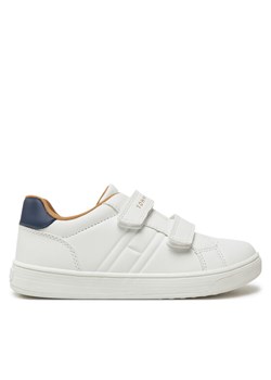 Sneakersy Tommy Hilfiger Low Cut Velcro Sneaker T1X9-33835-1355 S Biały ze sklepu eobuwie.pl w kategorii Buty sportowe dziecięce - zdjęcie 182037864