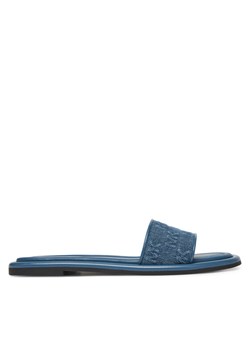 Klapki MICHAEL Michael Kors 40S5DNFS1D Niebieski ze sklepu eobuwie.pl w kategorii Klapki damskie - zdjęcie 182037954
