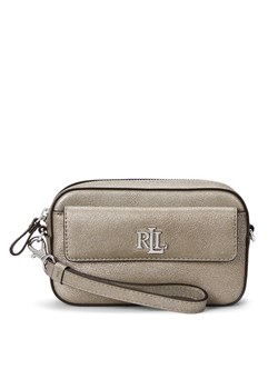 Torebka LAUREN RALPH LAUREN 432942072001 Złoty ze sklepu eobuwie.pl w kategorii Listonoszki - zdjęcie 182037994