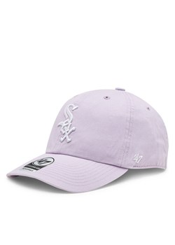 Czapka z daszkiem 47 Brand Mlb Chicago White Sox ’47 Clean Up W/No Loop Label B-NLRGW06GWS-YX Fioletowy ze sklepu eobuwie.pl w kategorii Czapki z daszkiem męskie - zdjęcie 182038084