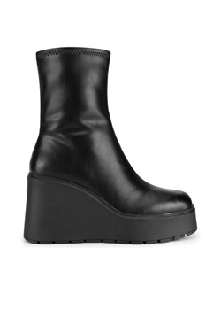 Botki DeeZee HY60195-1 Czarny ze sklepu eobuwie.pl w kategorii Botki - zdjęcie 182038260