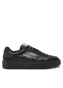 Sneakersy Iceberg IU1701 Czarny ze sklepu eobuwie.pl w kategorii Buty sportowe męskie - zdjęcie 182038343