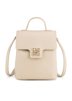 Plecak Nine West LX20006 Beżowy ze sklepu eobuwie.pl w kategorii Plecaki - zdjęcie 182038350
