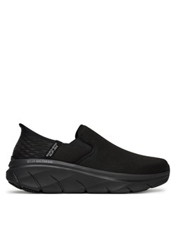 Sneakersy Skechers D'Lux Walker 2.0-Reeler 232463/BBK Czarny ze sklepu eobuwie.pl w kategorii Buty sportowe męskie - zdjęcie 182038392