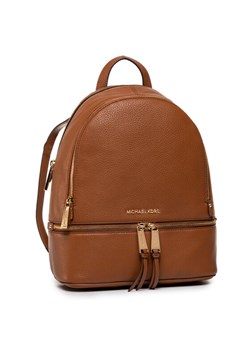 Plecak MICHAEL Michael Kors Rhea Zip 30S5GEZB1L Brązowy ze sklepu eobuwie.pl w kategorii Plecaki - zdjęcie 182038440