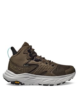 Trekkingi Hoka Anacapa 2 Mid GTX GORE-TEX 1141633 Zielony ze sklepu eobuwie.pl w kategorii Buty trekkingowe męskie - zdjęcie 182038443