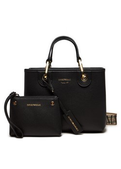 Torebka Emporio Armani EW000361 AF12103 MC032 Czarny ze sklepu eobuwie.pl w kategorii Torebki damskie - zdjęcie 182038613