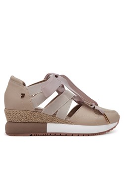 Espadryle Gioseppo Brooks 75357-P Beżowy ze sklepu eobuwie.pl w kategorii Espadryle damskie - zdjęcie 182038651