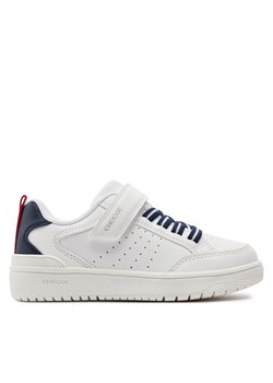 Sneakersy Geox J Washiba Boy J45LQA 05411 C0899 S Biały ze sklepu eobuwie.pl w kategorii Półbuty dziecięce - zdjęcie 182038744