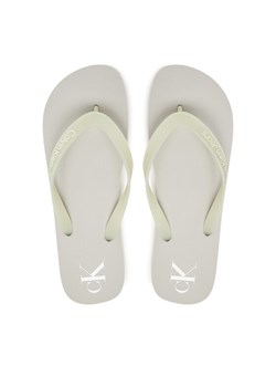 Japonki Calvin Klein Jeans Beach Sandal Transparent Tpu YM0YM01267 Szary ze sklepu eobuwie.pl w kategorii Klapki męskie - zdjęcie 182038751