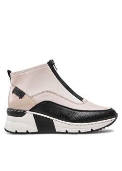 Sneakersy Rieker N6352-60 Beżowy ze sklepu eobuwie.pl w kategorii Półbuty damskie - zdjęcie 182038841