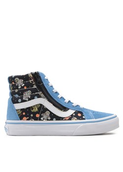 Tenisówki Vans Sk8-Hi Reissue Si VN0007PXY611 Niebieski ze sklepu eobuwie.pl w kategorii Trampki dziecięce - zdjęcie 182038870