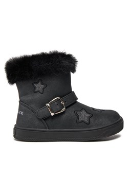 Kozaki Lumberjack MOBY SG55001-002-S26 Czarny ze sklepu eobuwie.pl w kategorii Buty zimowe dziecięce - zdjęcie 182039132