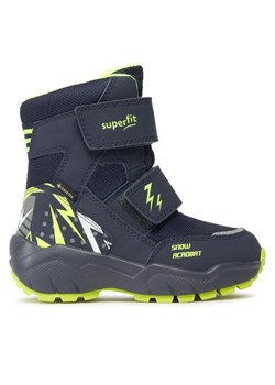 Śniegowce Superfit GORE-TEX 1-009167-8010 M Niebieski ze sklepu eobuwie.pl w kategorii Buty zimowe dziecięce - zdjęcie 182039210
