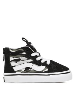 Tenisówki Vans Td Sk8-Hi Zip VN0A4BV1Y301 Czarny ze sklepu eobuwie.pl w kategorii Trampki dziecięce - zdjęcie 182039260