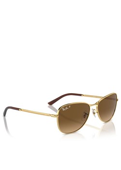 Okulary przeciwsłoneczne Ray-Ban 0RB3733 001/M2 Złoty ze sklepu eobuwie.pl w kategorii Okulary przeciwsłoneczne damskie - zdjęcie 182039344