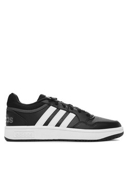 Sneakersy adidas Hoops 3.0 Low Classic Vintage GY5432 Czarny ze sklepu eobuwie.pl w kategorii Buty sportowe męskie - zdjęcie 182039463