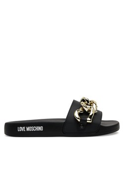 Klapki LOVE MOSCHINO JA28132G1MI16000 Czarny - id: 0000304975776 - marki Love Moschino - 182039551 Klapki LOVE MOSCHINO JA28132G1MI16000 Czarny ze sklepu eobuwie.pl w kategorii Klapki damskie - zdjęcie 182039551