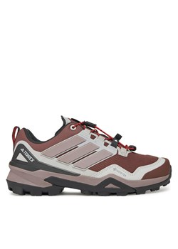 Trekkingi adidas Terrex Skychaser GORE-TEX IH1100 Brązowy ze sklepu eobuwie.pl w kategorii Buty sportowe damskie - zdjęcie 182039581