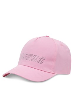 Czapka z daszkiem Guess V5GZ01 WO08O Różowy ze sklepu eobuwie.pl w kategorii Czapki z daszkiem damskie - zdjęcie 182039662