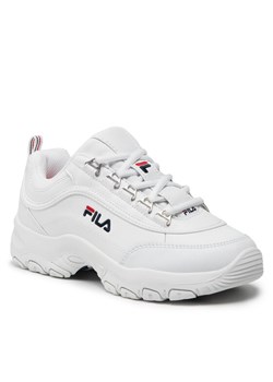 Sneakersy Fila Strada Low Teens FFT0009.10004 Biały ze sklepu eobuwie.pl w kategorii Buty sportowe damskie - zdjęcie 182039700