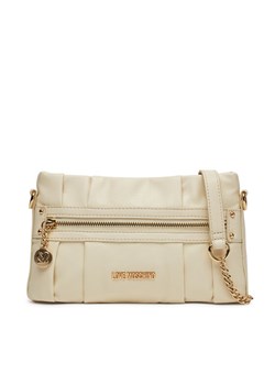 Torebka LOVE MOSCHINO JC4215PP0MKB0110 Beżowy ze sklepu eobuwie.pl w kategorii Kopertówki - zdjęcie 182039761