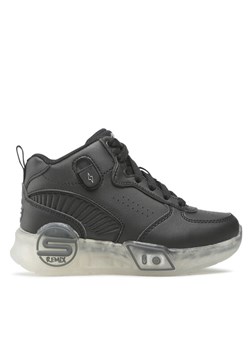 Sneakersy Skechers S-Lights Remix 400620L/BLK Czarny ze sklepu eobuwie.pl w kategorii Buty sportowe dziecięce - zdjęcie 182039941