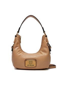 Torebka LOVE MOSCHINO JC4273PP0LKB0106 Beżowy ze sklepu eobuwie.pl w kategorii Torebki hobo - zdjęcie 182040073