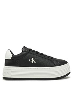 Sneakersy Calvin Klein Jeans YW0YW01766 Czarny ze sklepu eobuwie.pl w kategorii Buty sportowe damskie - zdjęcie 182040091