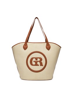 Torebka Gino Rossi TYLO-V Beżowy ze sklepu eobuwie.pl w kategorii Torby Shopper bag - zdjęcie 182040120