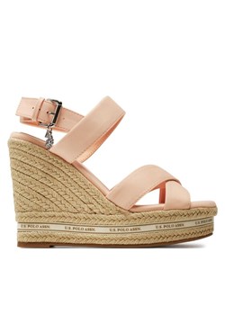 Espadryle U.S. Polo Assn. Aylin022 Różowy ze sklepu eobuwie.pl w kategorii Sandały damskie - zdjęcie 182040183