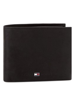 Duży Portfel Męski Tommy Hilfiger Johnson Trifold AM0AM00665 Czarny ze sklepu eobuwie.pl w kategorii Portfele męskie - zdjęcie 182040512