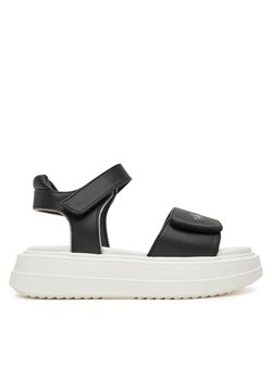 Sandały Calvin Klein Jeans V3A2-82047-1013X M Czarny ze sklepu eobuwie.pl w kategorii Sandały dziecięce - zdjęcie 182040710