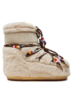 Śniegowce Moon Boot 80D1409470 Beżowy ze sklepu eobuwie.pl w kategorii Śniegowce damskie - zdjęcie 182041074