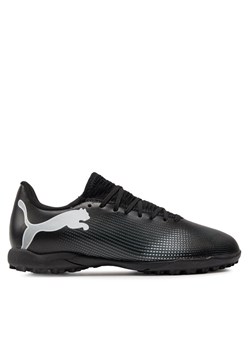 Buty do piłki nożnej Puma Future 7 Play Tt Jr 10773702 02 Czarny ze sklepu eobuwie.pl w kategorii Buty sportowe dziecięce - zdjęcie 182041200