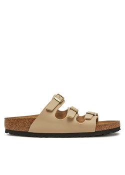 Klapki Birkenstock Florida 1029265 Écru ze sklepu eobuwie.pl w kategorii Klapki damskie - zdjęcie 182041211