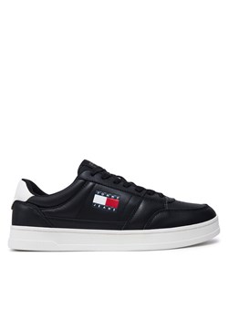 Sneakersy Tommy Jeans Tjm The Greenwich New Ess EM0EM01574 Czarny ze sklepu eobuwie.pl w kategorii Buty sportowe męskie - zdjęcie 182041280