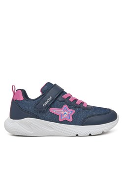 Sneakersy Geox J Sprintye J55FWA 0AS54 C4268 D Różowy ze sklepu eobuwie.pl w kategorii Buty sportowe dziecięce - zdjęcie 182041491