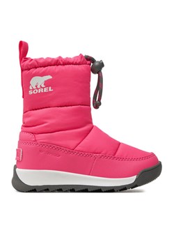 Śniegowce Sorel Youth Whitney™ II Plus Puffy Wp 2088572657 Różowy ze sklepu eobuwie.pl w kategorii Buty zimowe dziecięce - zdjęcie 182041624