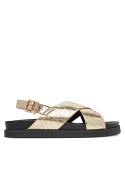 Sandały ONLY Shoes Onlminnie 2 15253212 Złoty ze sklepu eobuwie.pl w kategorii Sandały damskie - zdjęcie 182041720