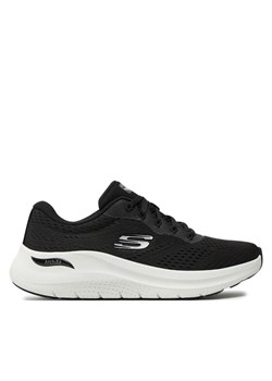 Sneakersy Skechers Arch Fit 2.0 150051/BKW Czarny ze sklepu eobuwie.pl w kategorii Buty sportowe damskie - zdjęcie 182041870